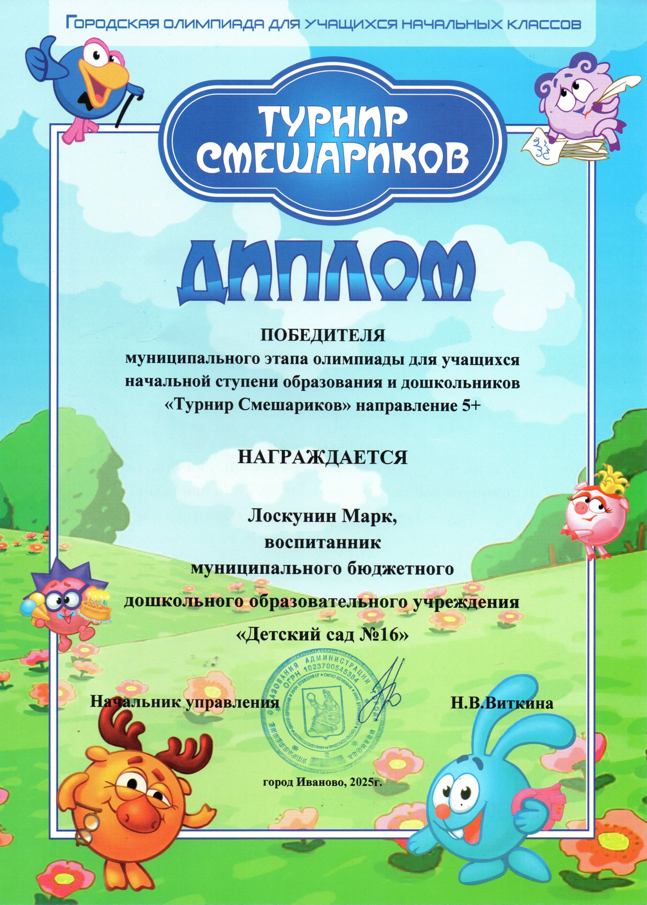 Лоскунин 2025